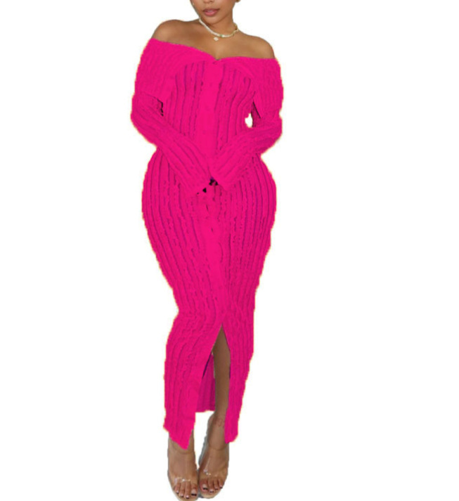 Women’s Fashionable New Elegant Off-neck Hip Skirt